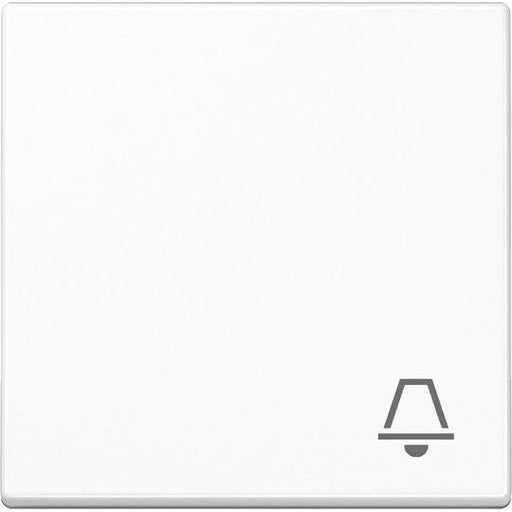 Jung - Abdeckung/Bedienelement für Installationsschalterprogramme Wippe Symbol KLINGEL aws A 590 K WW für Taster