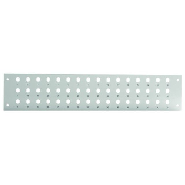 Telegärtner - Patchpanel LWL Verteilerplatte 100021490 f.72 LC-D-Kupplungen