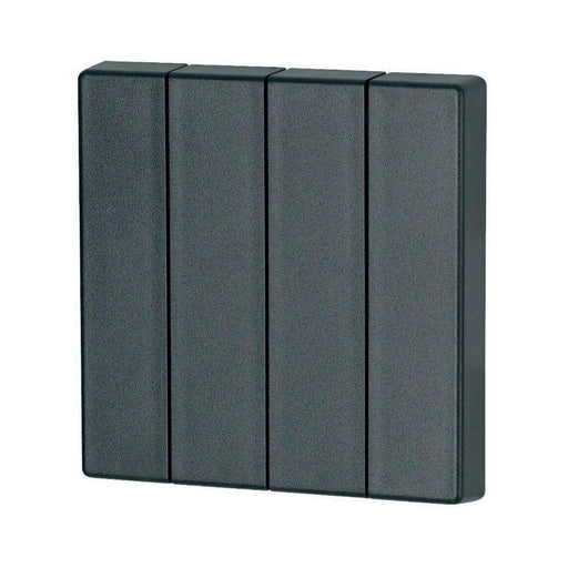 Eaton - Abdeckung/Bedienelement für Installationsschalterprogramme Wippe 4-fach CWIZ-04/04 anthrazit