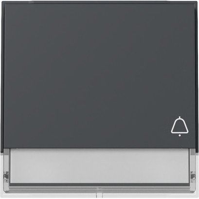 Gira - Abdeckung/Bedienelement für Installationsschalterprogramme Wippe Symb. Klingel 367367 Anthrazit