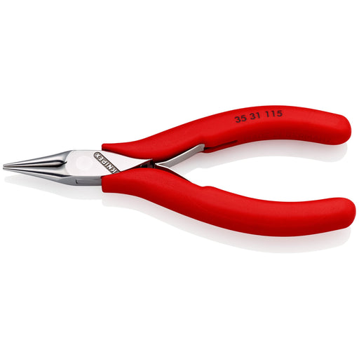 Knipex - Spezialwerkzeug für Kommunikationstechnik Elektronik-Greifzange 35 31 115 spiegelpoliert,115mm