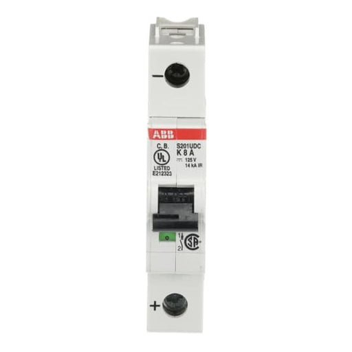 ABB Stotz S&J - Leitungsschutzschalter Sicherungsautomat S201UDC-K8 14 kA, 8 A, 1P