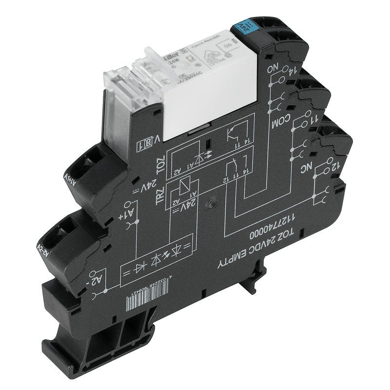 Weidmüller - Schaltrelais Relaiskoppler TRZ 230VAC RC 1CO16A 1W − 10 Stück