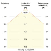 EVN Lichttechnik - Decken-/Wandleuchte LED-Wandleuchte WE30181525 IP65