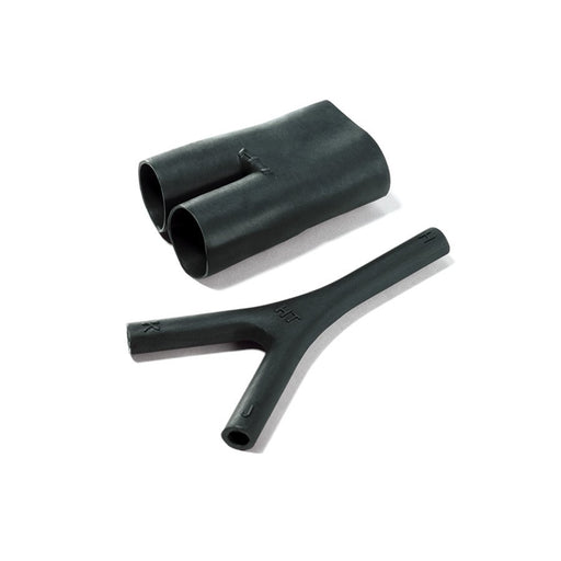 HellermannTyton - Aufteilkappe Flachprofilformteil 492H413-9-PO-X-BK(5) schwarz − 5 Stück