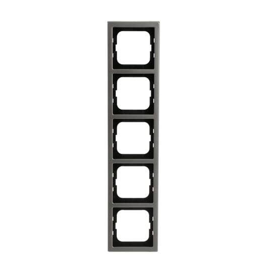 Busch-Jaeger - Abdeckrahmen Rahmen 5-fach 1725-866K pur edelstahl