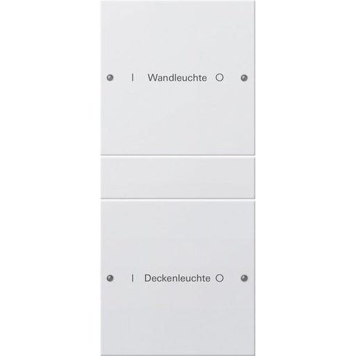 Gira - Bussystem-Tastwippe Wippenset 2-fach 220203 beschr. Sys 55 rws