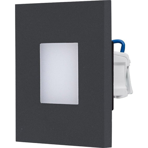 EVN Lichttechnik - Decken-/Wandleuchte LED-Wandeinbauleuchte anth LQ41802A 3000K IP44 220-240V
