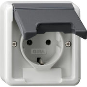 Gira - Steckdose SCHUKO-Steckdose 445035 AP gr