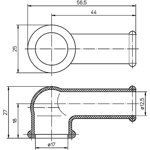 SES Sterling - Endtülle für Schutzschläuche Schutzkappe 15-749 sw Helavia − 25 Stück