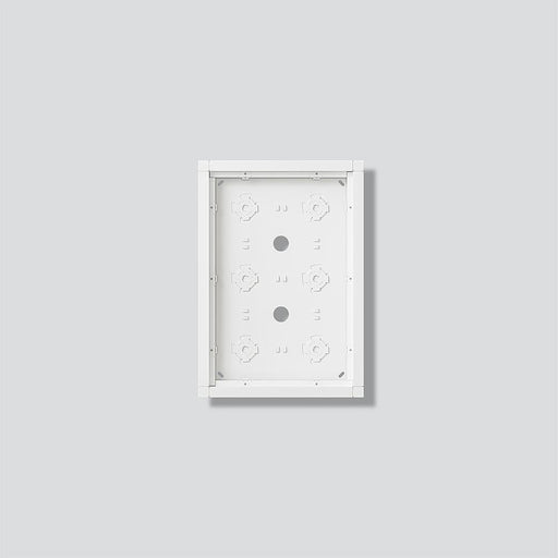 Siedle&Söhne - Montageelement für Türstation Gehäuse-Aufputz GA 612-3/2-01 W Weiß