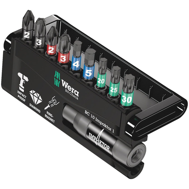 Wera - Bit-Set Bit-Sortiment 057680 10-tlg