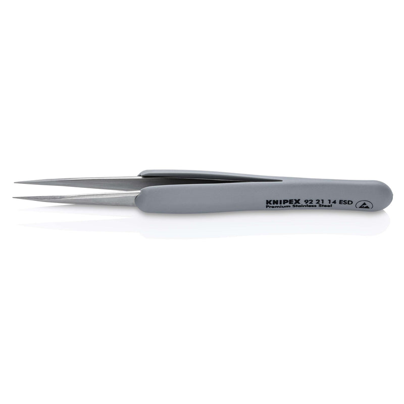 Knipex - Pinzette Präzisionspinzette 92 21 14 ESD − 1 Stück