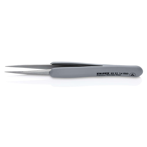 Knipex - Pinzette Präzisionspinzette 92 21 14 ESD − 1 Stück