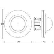 Steinel - Bussystem-Bewegungsmelder IR-Präsenzmelder PD IR 4360-24#086152 UP