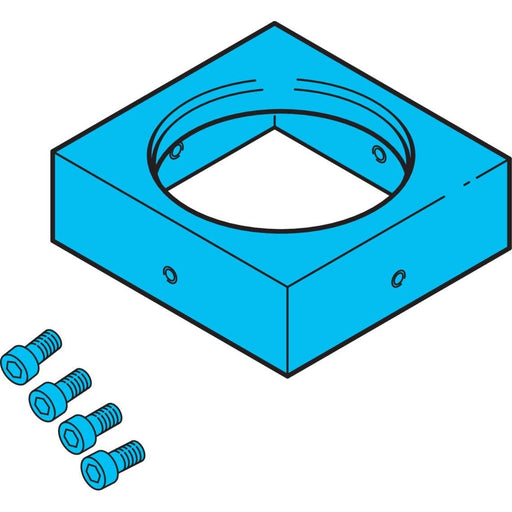 Di-soric - Mechanisches Zubehör/Ersatzteile für Leuchten Filterscheibenhalter BEK 1-P-27 36,5x 34,5 x 12mm