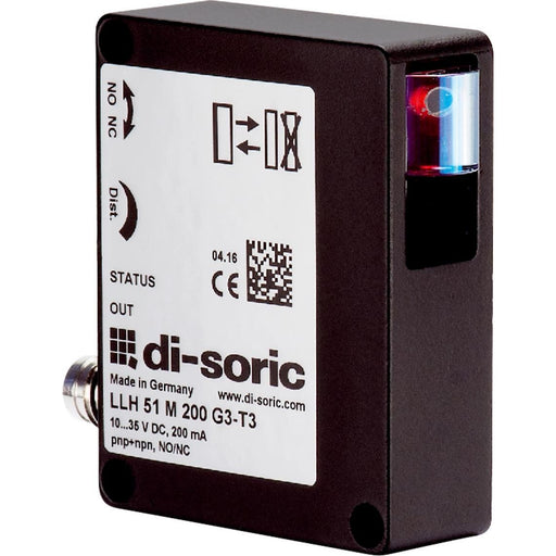 Di-soric - Lichttaster mit Hintergrundausblendung Linienlaser-Lichttaster LLH 51 M 200 G3-T3 50-200mm