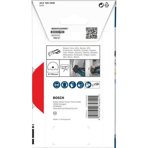 Bosch - Blatt für Oszillierer PRO ACZ 100 SWB Blatt für 2608669123 Multifunktionswerkze