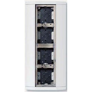 Siedle&Söhne - Montageelement für Türstation Kom.-Display KSA 604-0 SM si/met