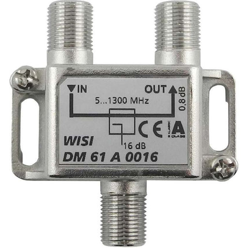 Wisi - Abzweiger und Verteiler Abzweiger 1f. DM 61 A 0016 5-1300MHz,16dB Cl.A