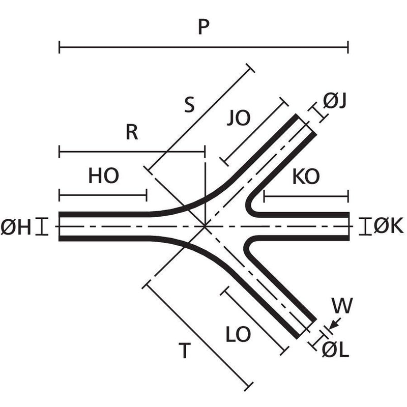 HellermannTyton - Aufteilkappe Flachprofilformteil 573H534-9 PO-X BK 5 schwarz − 5 Stück
