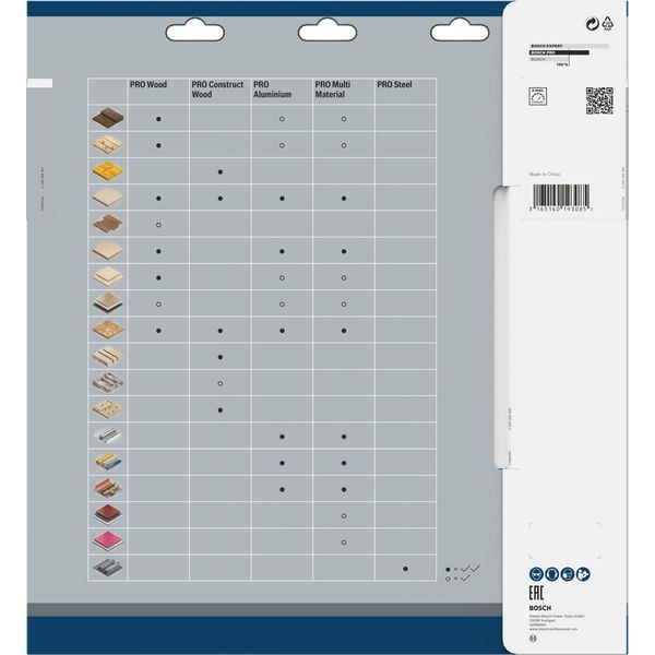 Bosch - Kreissägeblatt PRO Multi Material 2608640518 Kreissägeblatt 300 x