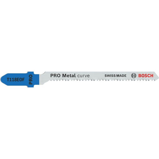 Bosch - Stichsägeblatt PRO Metal curve T118EOF 2608634237 Stichsägeblatt 83 mm