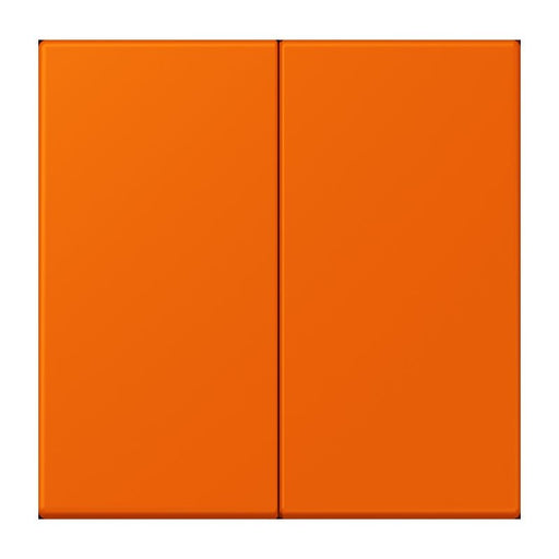 Jung - Abdeckung/Bedienelement für Installationsschalterprogramme Wippe 2fach LC 995 224 orange (32080)