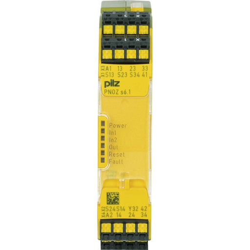 Pilz - Zweihandschaltgerät Zweihandbediengerät PNOZ s6.1 48-#750156 240VACDC 3 n/o 1 n/c