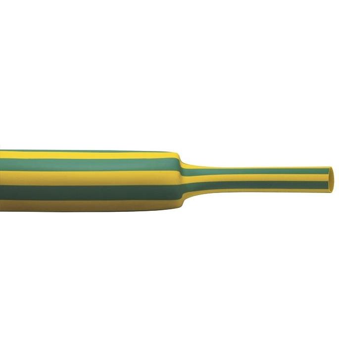 Cellpack - Schrumpfschlauch Warmschrumpfschlauch SR1F/51-25.4/GNYE/1m Schrumpfrate 2 : 1