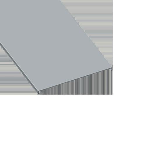 Unex - Oberteil für Verdrahtungskanal Abdeckung lgr T-30.88 RAL 7035 30 − 12 Meter