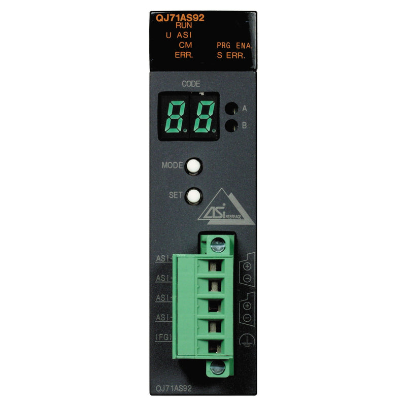 Mitsubishi Electric - SPS-Kommunikations-Modul AS-Interface Master-Modul QJ71AS92