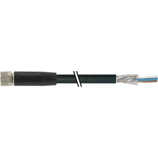 Murrelektronik - Rundsteckverbinder, feldkonfektionierbar (Industriesteckverbinder) M8 Buchse gerundet 7000-08761-6411000 geschirmt