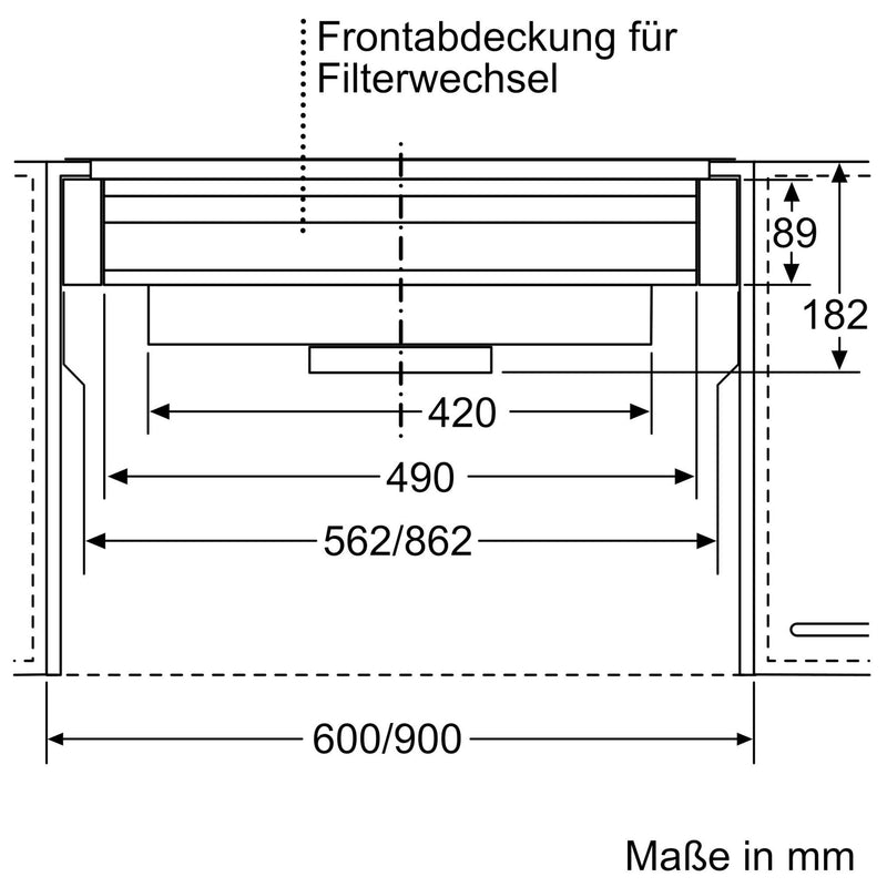 Siemens - Zubehör/Ersatzteile für Dunstabzugshauben Long Life Umluftset LZ11ITD11 extern