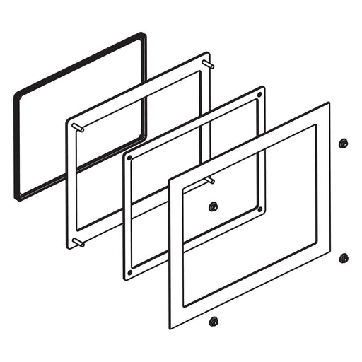 Schneider Electric - Zubehör/Ersatzteile für Steuerungen Cutout Adapter PS6000 PFXZPAT6W1 12w Display