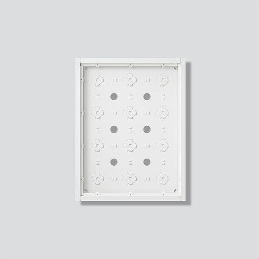 Siedle&Söhne - Montageelement für Türstation Gehäuse-Aufputz GA 612-4/3-01 W Weiß