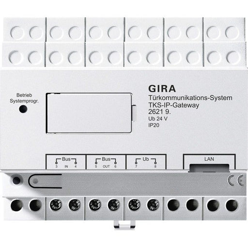 Gira - Zusatzgerät für Türkommunikation TKS-IPGateway 2.Generation 262199 20 Liz. Türko