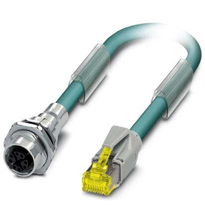 Phoenix Contact - Patchkabel Kupfer Industrie Netzwerkkabel 1422200 − 10 Stück