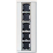 Siedle&Söhne - Montageelement für Türstation Kom.-Display KSA 605-0 W weiss