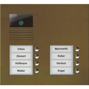 TCS Tür Control - Türstation für Türkommunikation Video color Außenstation V AVU15080-0012 PUK 8 Tasten 2-spalt
