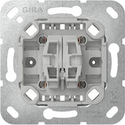 Gira - Installationsschalter Tastschalter 383800 Wechsels.2fo.Kr.Ein