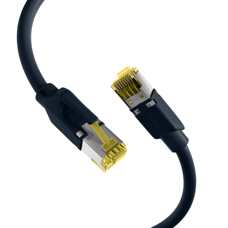 EFB-Elektronik - Patchkabel Kupfer Patchkabel Cat.6A K3130.15 PUR sw 2xRJ45