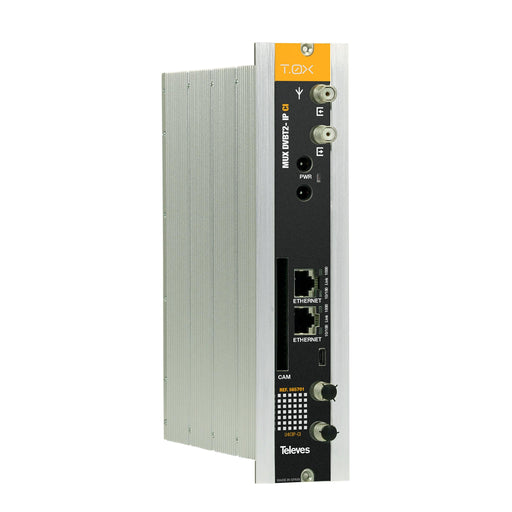 Televes - Modul für Kopfstelle T-0X-Streamer U4CIP-CI 4xDVB-T2 in IP m.CI