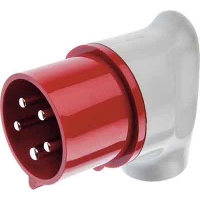Berker - CEE-Stecker (IEC 60309) CEE-Winkelstecker 5-polig 578201 32A Verbind.systeme