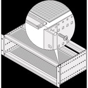 Schroff - Dach-/Bodenelement (Gehäuse/Schaltschrank) Abdeckblech 24561052 (VE2) 84TE 220T − 2 Packung