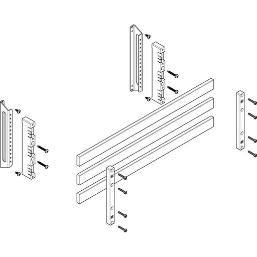 ABN - Verteilerfeld für Installationsverteiler Sammelschienen-Modul MTSC22653 tief 2FB/2RE