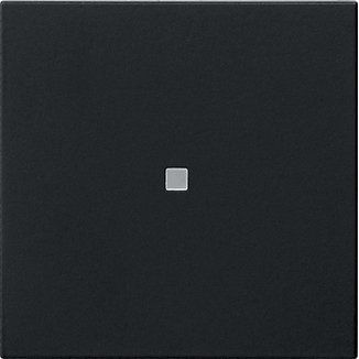 Gira - Abdeckung/Bedienelement für Installationsschalterprogramme Wippe 1-fach 5371005 Schwarz