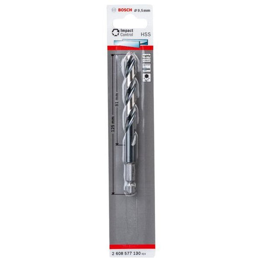 Bosch - Bohrer HSS Spiralbohrer mit 2608577130 Sechskantschaft 9,5