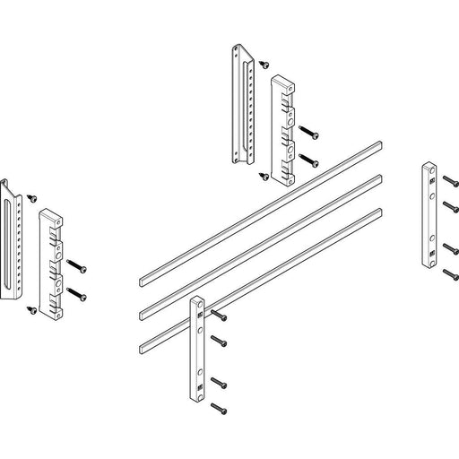 ABN - Verteilerfeld für Installationsverteiler Sammelschienen-Modul MTSC22613 tief 2FB/2RE