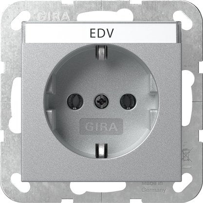 Gira - Steckdose BSF 445726 Alu